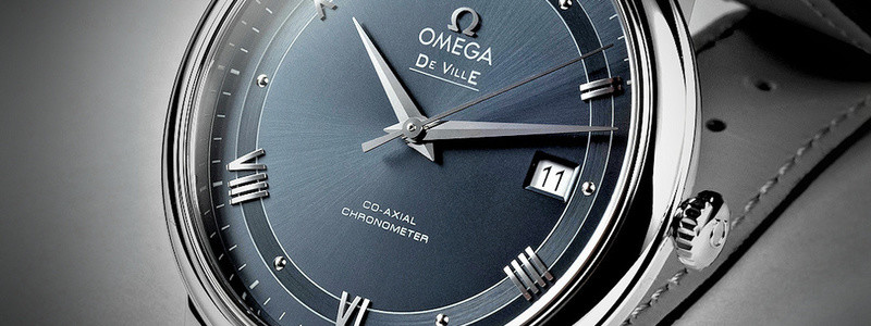 banner đồng hồ Omega DeVille co-axial COSC chronometer